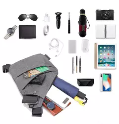 Multifunction peito sacos anti roubo único crossobdy sacos para homens à prova dwaterproof água masculino corpo cruz saco do mensageiro fanny pacote sac - loja online