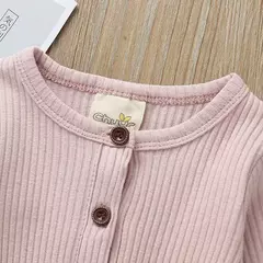 Romper de manga comprida unissex para bebê recém-nascido, cor sólida, roupas de algodão infantil, 3-18 meses, verão na internet