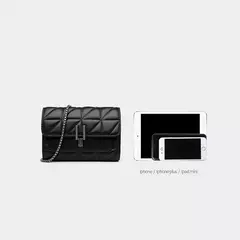 Bolsa de Ombro Designer de Luxo para Mulheres, Bolsa de Couro com Corrente, Crossbody, Messenger Bags, Clutch Feminino - comprar online