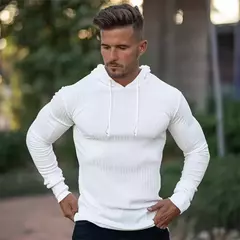 Nova moda inverno camisola com capuz homens gola quente mens blusas slim fit pullover homens clássicos sweter homens malhas puxar homme - comprar online