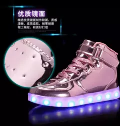 Tamanho 25-46 led sapatos com luzes brilhantes led chinelos para crianças & adulto feminino tenis para crianças meninos meninas sapatilhas luminosas - Wolf Magazine