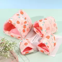 Cama pequena para animais de estimação, mini gaiola fofa, tapete quente, ninho de cobaia, casa de hamster, coelho, casa do esquilo, inverno - comprar online