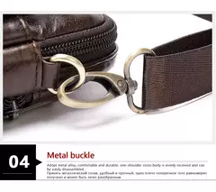 Luufan-bolsa de ombro de couro genuíno masculina, pequenos sacos mensageiro, mini bolsa tiracolo de viagem masculina, nova moda, 2020 - comprar online
