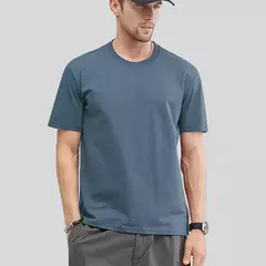 Imagem do Camiseta de algodão de mangas curtas para homens e mulheres, camiseta masculina, tops simples básicos para meninos e meninas, tamanho grande 5XL, boa qualidade, venda de verão