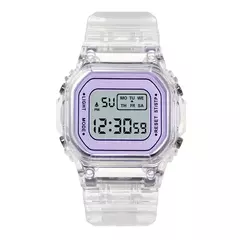 Luxo feminino rosa ouro silicone relógios moda feminina led relógio digital casual senhoras relógio eletrônico reloj mujer 2022 - loja online