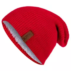 Chapéu clássico de inverno tricotado URGENTMAN Label Casual boné para mulheres homens manter quente adicionar forro de pele chapéu de inverno fashion sólido gorro chapéu 16 cores boné de esqui - comprar online