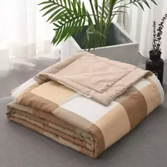 Imagem do Colcha macia e respirável para estudante, colcha para escritório, sofá, verão