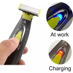 Barbeador elétrico para os homens usb recarregável barba de barbear depilador masculino máquina cabelo cuidados com a cara limpeza - Wolf Magazine