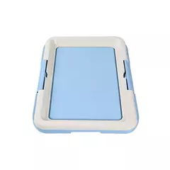 Vaso sanitário portátil para treinamento de cães, vaso sanitário para animais de estimação, para cães pequenos, gatos, caixa de areia, suporte para almofada de cachorro, bandeja, suprimentos para animais de estimação - loja online