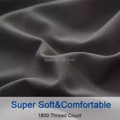 Roupa de cama Set, Queen e King Size, folha plana, fronha equipada, 1500 Thread Count, qualidade egípcia - loja online