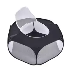 Portátil animal de estimação filhote de cachorro coelho cercadinho interior ao ar livre pequeno animal hamsters cerca tenda gaiola com capa à prova dwaterproof água animais de estimação acampamento casa na internet