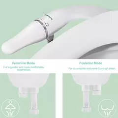 SAMODRA-Bidé Sanitário Ultra-Slim, Acessório Do Assento Sanitário, Entrada De Latão, Pressão De Água Ajustável, Chuveiro Higiênico Do Banheiro - comprar online