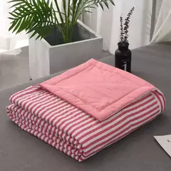 Imagem do Colcha macia e respirável para estudante, colcha para escritório, sofá, verão