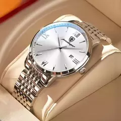 Relógio de quartzo impermeável de luxo masculino, relógios esportivos masculinos, relógio de pulso casual, data relógio, marca superior, 30m, 2024 - Wolf Magazine