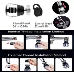 Extensor De Torneira De Alta Pressão 360 Bubbler Rotativo, 2 Modos, Poupança De Água, Gadgets De Banheiro, Suprimentos De Acessórios De Cozinha