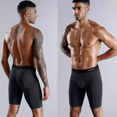 Shorts boxer de algodão masculino, boxers longos para homem, cuecas masculinas, cuecas sexy, shorts boxer familiares, 3pcs lotes - Wolf Magazine