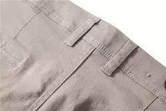 AIOPESON Algodão casual Calças Masculinas Cor sólida Ajuste fino Calças Masculinas Nova Primavera Outono Alta qualidade Calças executivas clássicas masculinas - Wolf Magazine