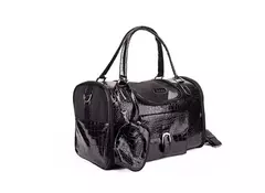 Imagem do Portátil ao ar livre pet gato cão portador saco com bolsa de couro viagem pequeno cão chihuahua teddy saco de transporte bolsa
