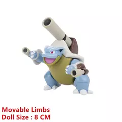 Pokemon 4-13cm novos desenhos animados filme anime figura pikachu mewtwo charmander blastoise gurado pet ação modelo brinquedo presentes - comprar online
