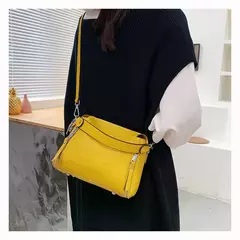 Bolsas de couro genuíno para mulheres, bolsa de ombro de couro para senhoras, sacos do mensageiro, alta qualidade, sacola feminina, moda luxuosa, 100%
