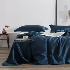Imagem do Liv-Conjunto de cama verde esteta, lençóis com amoreira, capa de colcha, fronha, cama queen e king size, 100% seda, 25 Mm