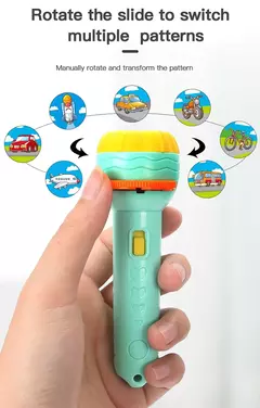 Lanterna Projetor Lâmpada Brinquedo Bonito Desenho Animado Criatividade Brinquedo Lanterna Projetor Lâmpada Brinquedo Bebê Dormindo Livro de Histórias