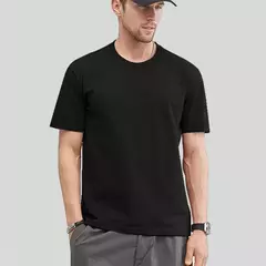Camiseta de algodão de mangas curtas para homens e mulheres, camiseta masculina, tops simples básicos para meninos e meninas, tamanho grande 5XL, boa qualidade, venda de verão - comprar online
