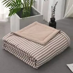 Colcha macia e respirável para estudante, colcha para escritório, sofá, verão - comprar online