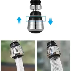 Extensor De Torneira De Alta Pressão 360 Bubbler Rotativo, 2 Modos, Poupança De Água, Gadgets De Banheiro, Suprimentos De Acessórios De Cozinha - loja online