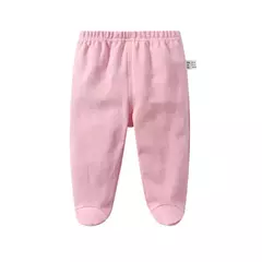 Leggings de algodão longo para bebês recém-nascidos meninos e meninas, calças de rodagem sólida, casual, primavera, outono, 0-12 meses - Wolf Magazine