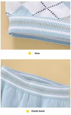Tops e calças de manga curta para bebê, criança, meninos, roupas de meninas, roupas recém-nascidas, roupas infantis, verão, moda, 2pcs, 0-18m - loja online