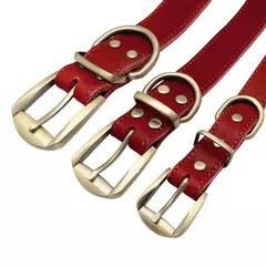 Colar de cão de couro personalizado personalizado pet tag coleiras coleiras de cão macio gravado id tag para cães grandes pitubull pastor alemão - loja online
