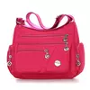 Bolsa mensageiro de ombro Oxford impermeável para mulheres, bolsas com zíper, pacote crossbody feminino casual, grande capacidade, viagem
