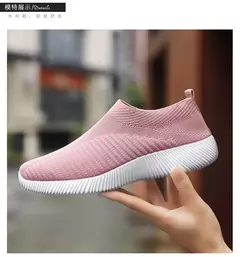 Tênis slip-on vulcanizados para mulheres, sapatos baixos, mocassins ambulantes, plus size 42, alta qualidade