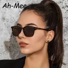 Pequeno quadrado gradiente óculos de sol para mulheres, moldura retangular, uv400, y2k, colorido, hip hop shades, roxo, retro, feminino - comprar online