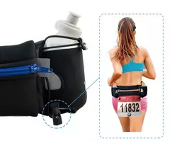 Marathon Trail Running Waist Pack para homens e mulheres, bolsa de cintura para telefone, garrafa de água, mochila esportiva, fitness, bolso duplo, cinto de corrida - Wolf Magazine