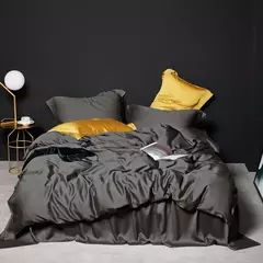 Liv-Esthete-Conjunto de Cama Verde Escuro, 100% Pure Silk, Duvet Cover Luxo, Folha Plana, Fronha, Roupa de Cama, Saudável, Rainha, Rei na internet