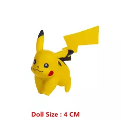 Pokemon 4-13cm novos desenhos animados filme anime figura pikachu mewtwo charmander blastoise gurado pet ação modelo brinquedo presentes na internet