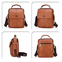 Jeep buluo saco de couro grande capacidade de divisão para o homem saco do mensageiro Novos homens crossbody saco sacos de ombro multi-função homens handba na internet