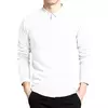 Suéter de algodão masculino manga longa pulôveres outwear masculino gola v blusas da moda de marca solto fit roupas de tricô estilo coreano