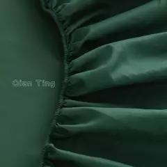 1piece 100% Polyeste Egyption Qualidade Cama Cabido Folha Só (sem fronhas) Banda Elástica Em torno da capa do Colchão Fácil Cuidado