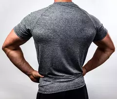 Treino de secagem rápida masculino com camisetas, camisas esportivas masculinas, tops de compressão, roupas de ginástica respirável, corredor, 2021 - comprar online