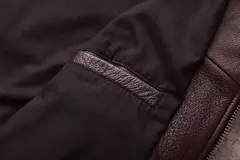 AYUNSUE-Jaqueta de couro real para homens, couro genuíno, roupas masculinas, casaco de outono, roupas na internet