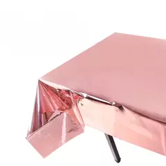 Imagem do Folha De Brilho Impermeável Festa Rosa Ouro Toalha De Mesa Cobertura De Mesa De Aniversário Retangular Toalha De Mesa De Aniversário De Casamento