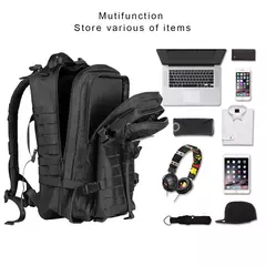 Mochila de Nylon impermeável, sacos ao ar livre, mochilas esportivas táticas, camping, caminhadas, trekking, pesca, caça, 30L, 50L, 1000D - loja online