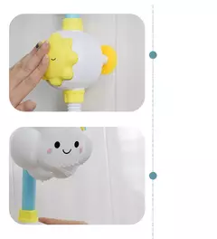 Novos brinquedos de banho para o bebê jogo de água nuvens modelo torneira chuveiro spray de água brinquedo para crianças esguichando sprinkler banheiro crianças presente - comprar online