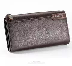 Baellery homens bolsa de embreagem grande capacidade carteiras de bolso do telefone celular passcard bolso de alta qualidade multifuncional carteira para homem na internet
