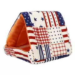Cute Cartoon Mini Cage para Pet, Cama de dormir, Soft Mat, Casa, Coelho, Esquilo, Cobaia, Ninho, Animal pequeno, Ratos, Rato, Hamster, Inverno, Casa - loja online