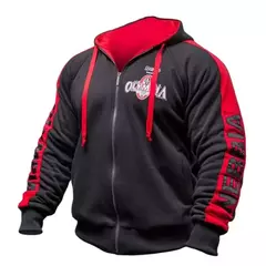 Moletom casual de algodão para musculação masculino com capuz com zíper, roupas esportivas para ginástica, top coat masculino, marca de moda OLYMPIA, 2021