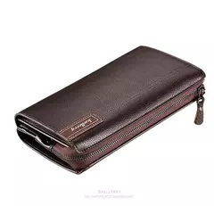 Baellery homens bolsa de embreagem grande capacidade carteiras de bolso do telefone celular passcard bolso de alta qualidade multifuncional carteira para homem